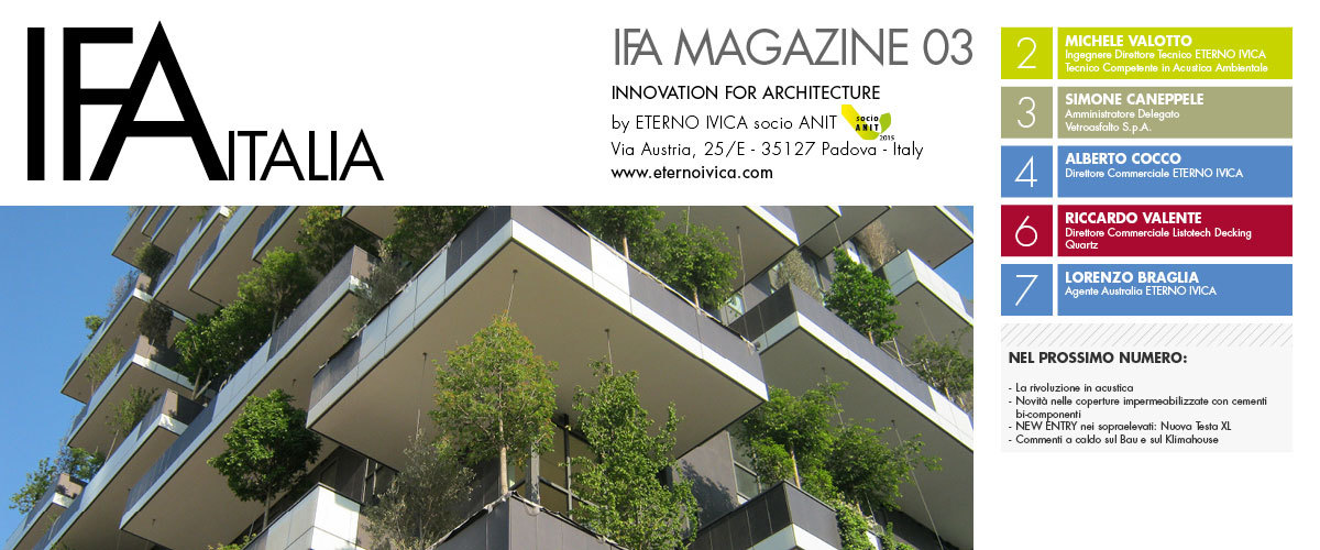 IFA MAGAZINE 03 • Innovation for architecture