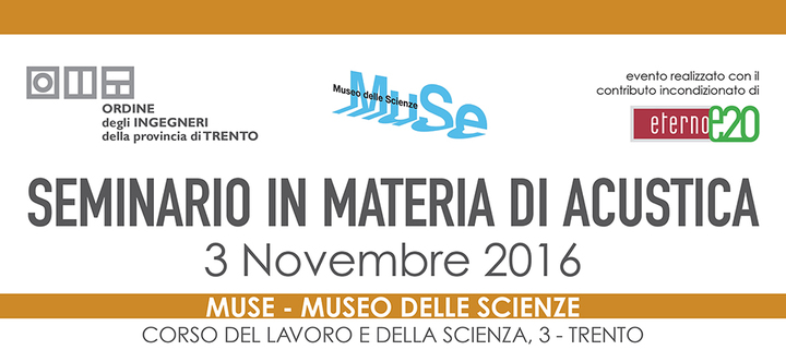 Seminario in materia di Acustica