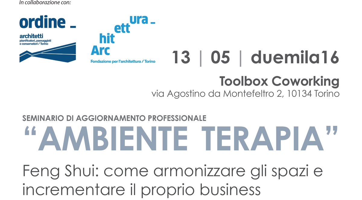 Seminario di aggiornamento professionale - "AMBIENTE TERAPIA"