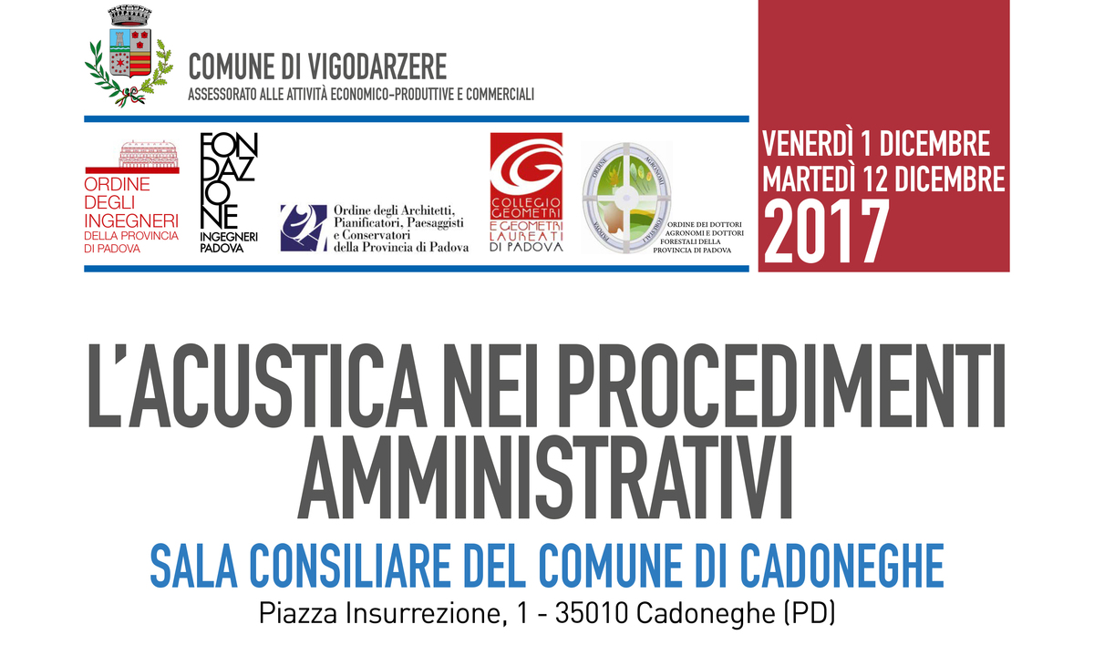 Seminario di formazione professionale a Padova