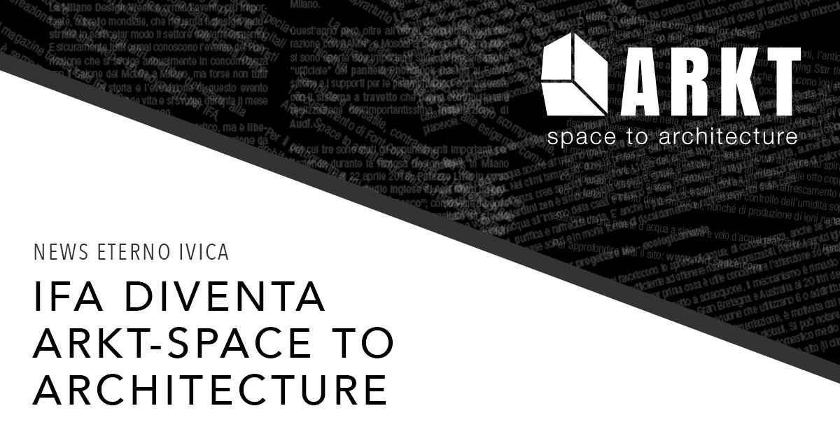 PRESTO online il nuovo sito ARKT- Space to Architecture